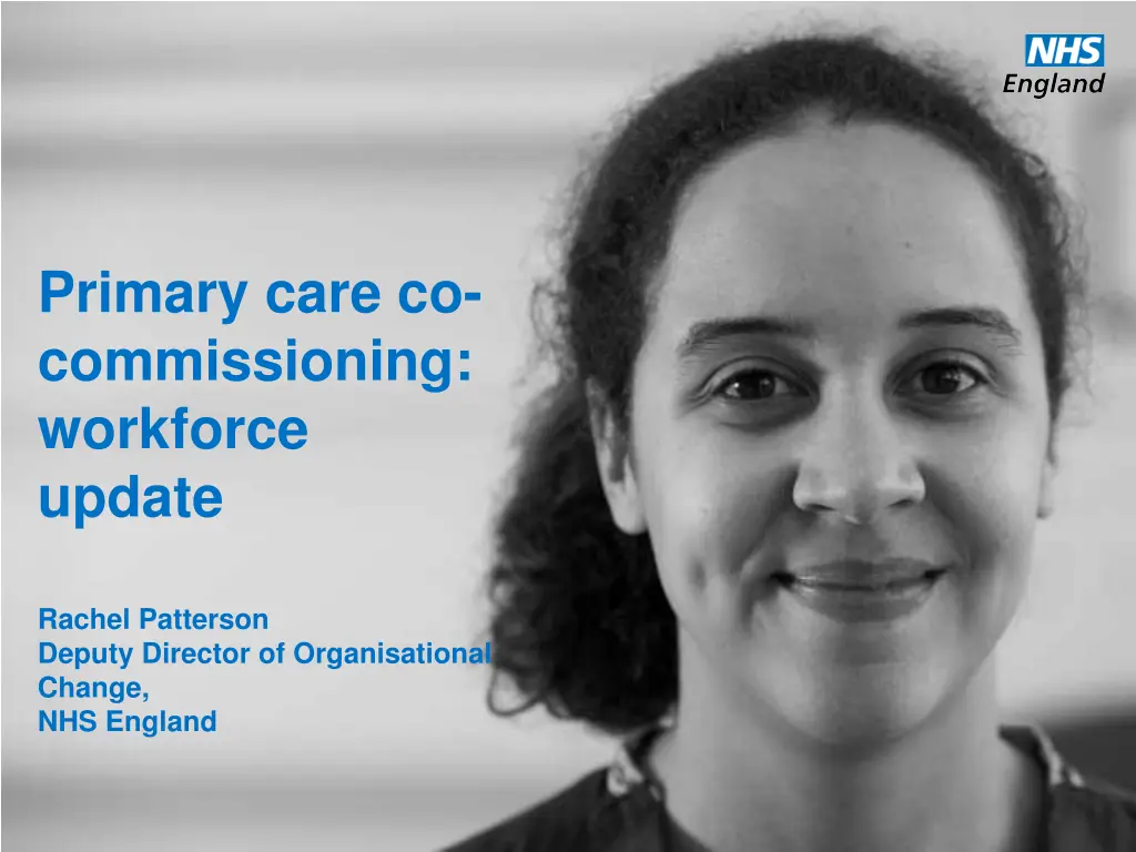 primary care co commissioning workforce update