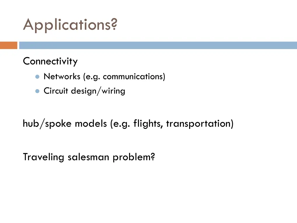 applications