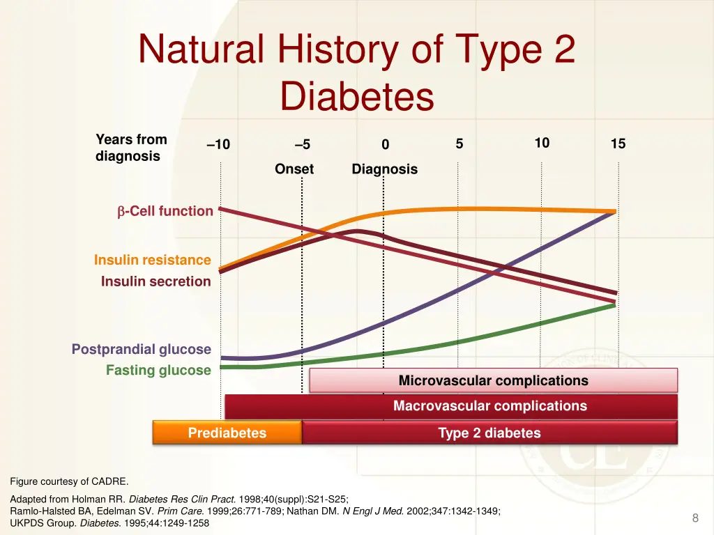 natural history of type 2 diabetes