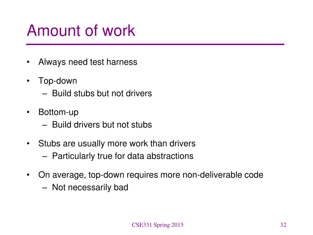 amount of work