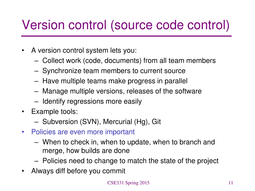 version control source code control