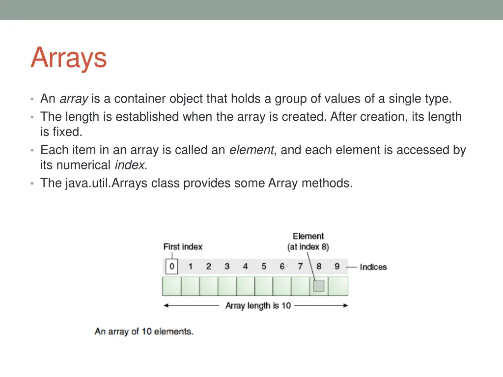 arrays