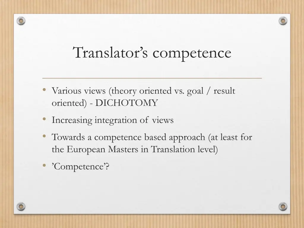 translator s competence