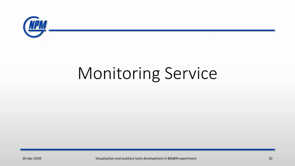 monitoring service