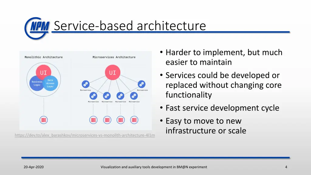 service based architecture
