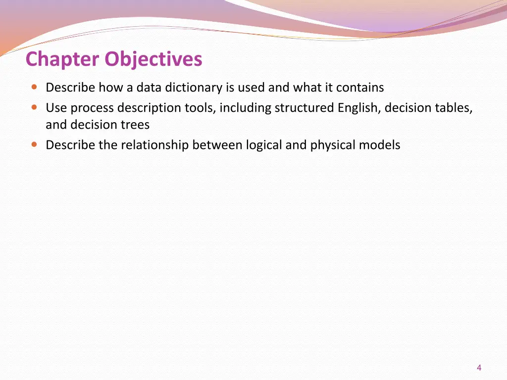 chapter objectives 1