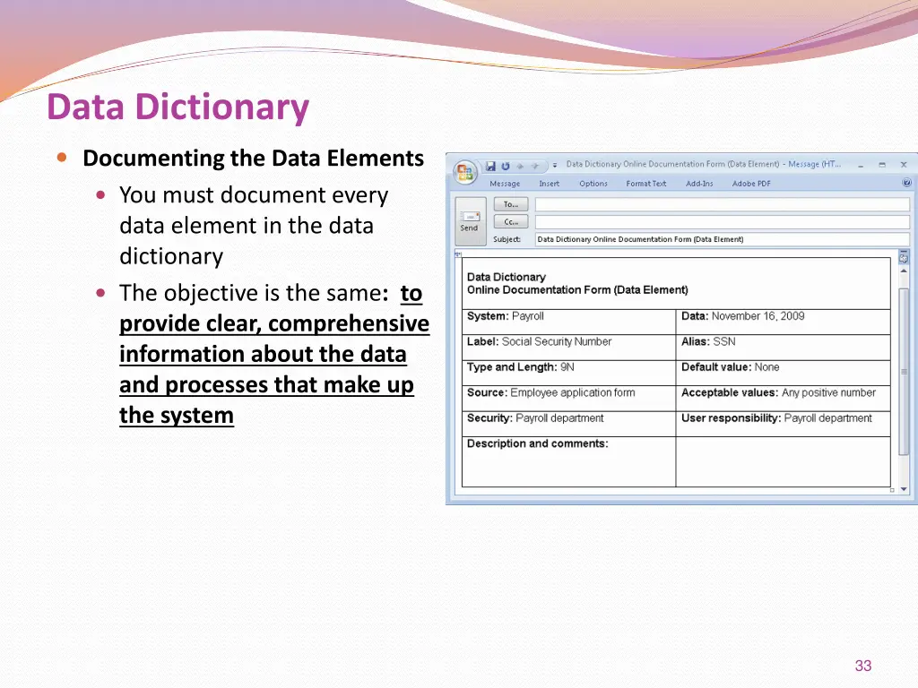 data dictionary 3