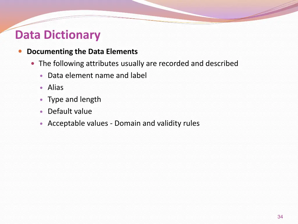 data dictionary 4