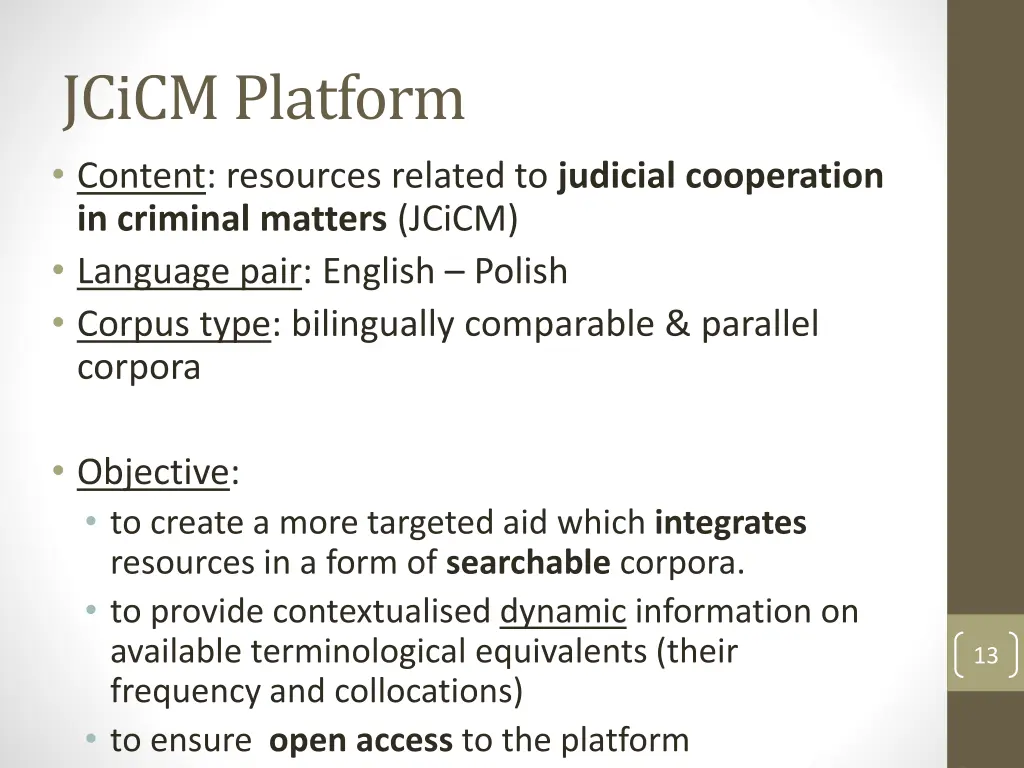 jcicm platform content resources related