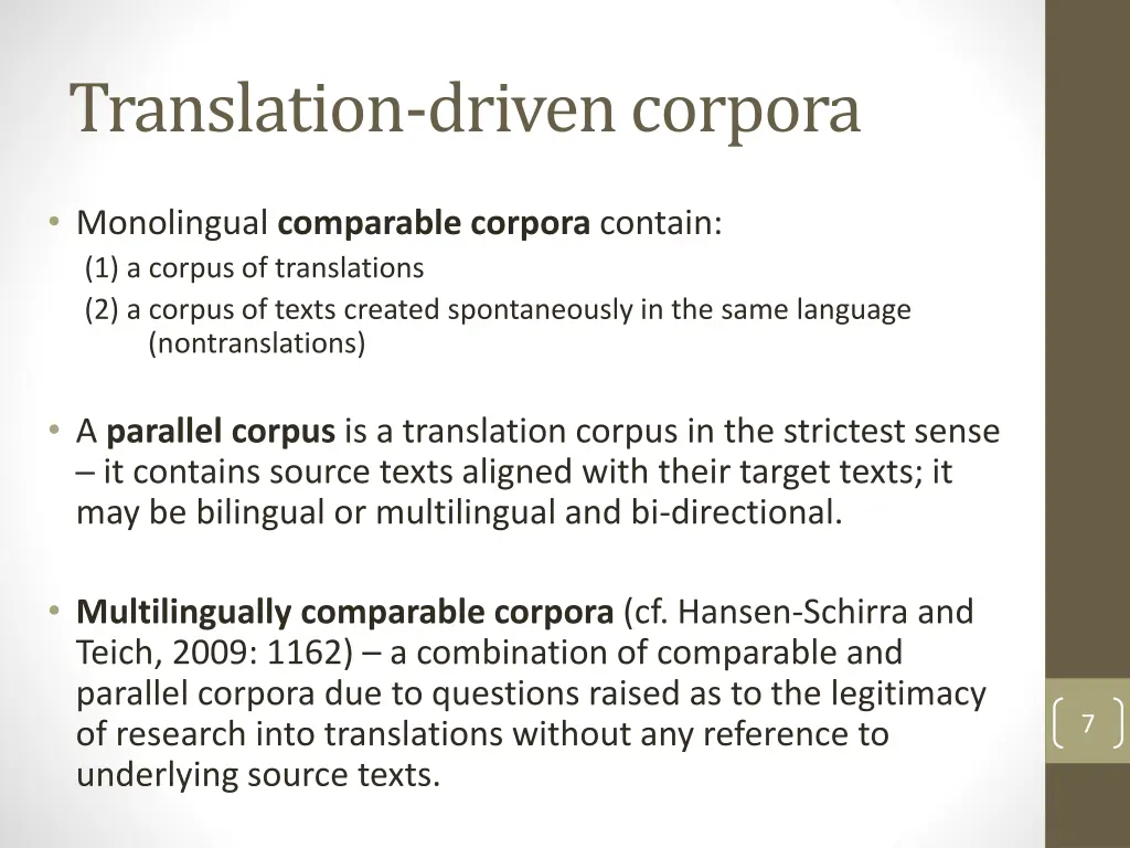 translation driven corpora 1