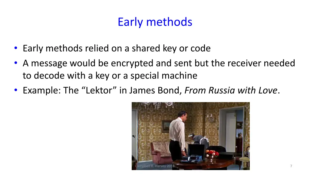 early methods
