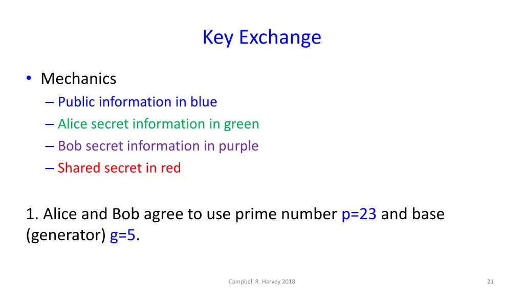 key exchange 10