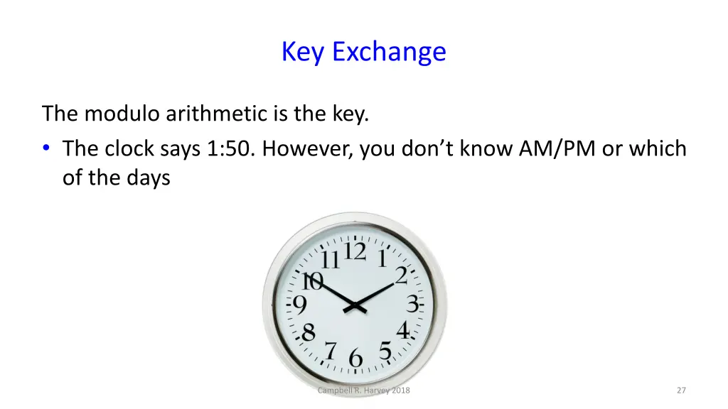 key exchange 16