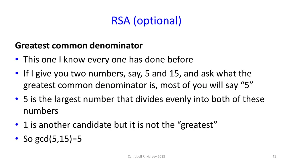 rsa optional 3