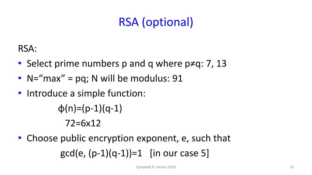 rsa optional 9