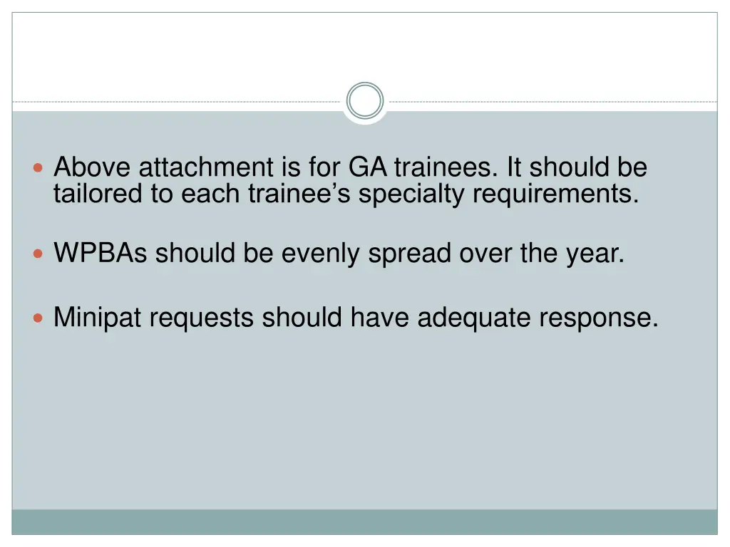 above attachment is for ga trainees it should