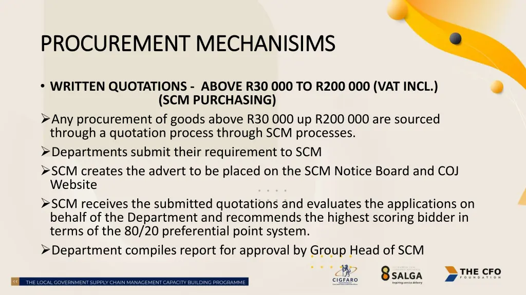 procurement mechanisims procurement mechanisims 2