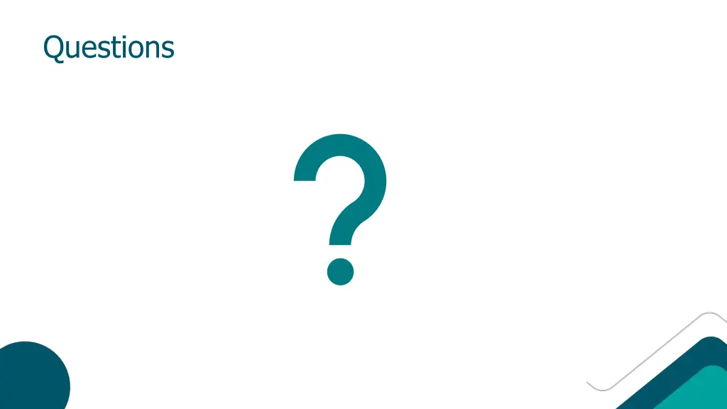 questions