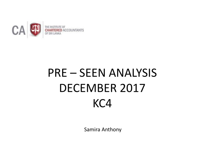 pre seen analysis december 2017 kc4