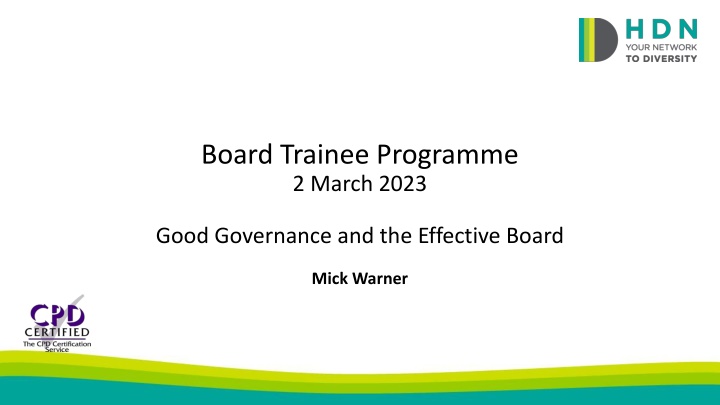 board trainee programme 2 march 2023