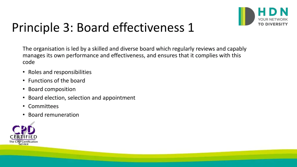principle 3 board effectiveness 1
