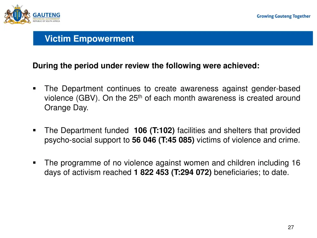 victim empowerment
