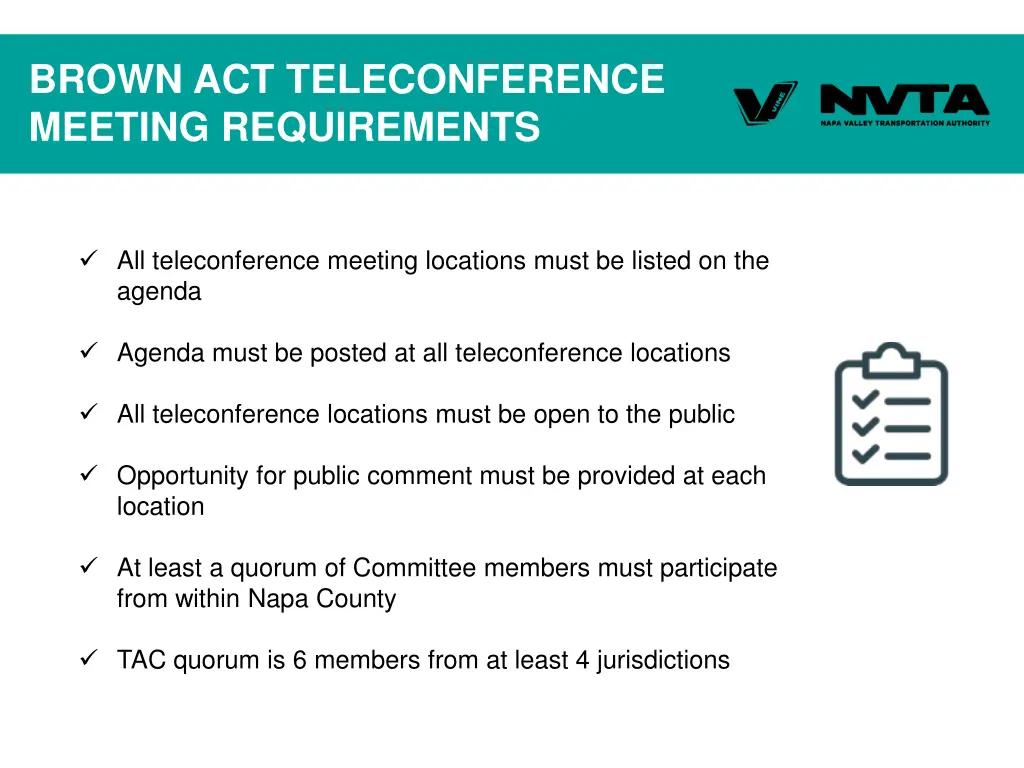 brown act teleconference meeting requirements