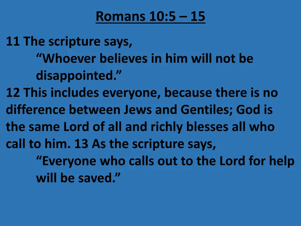 romans 10 5 15 2