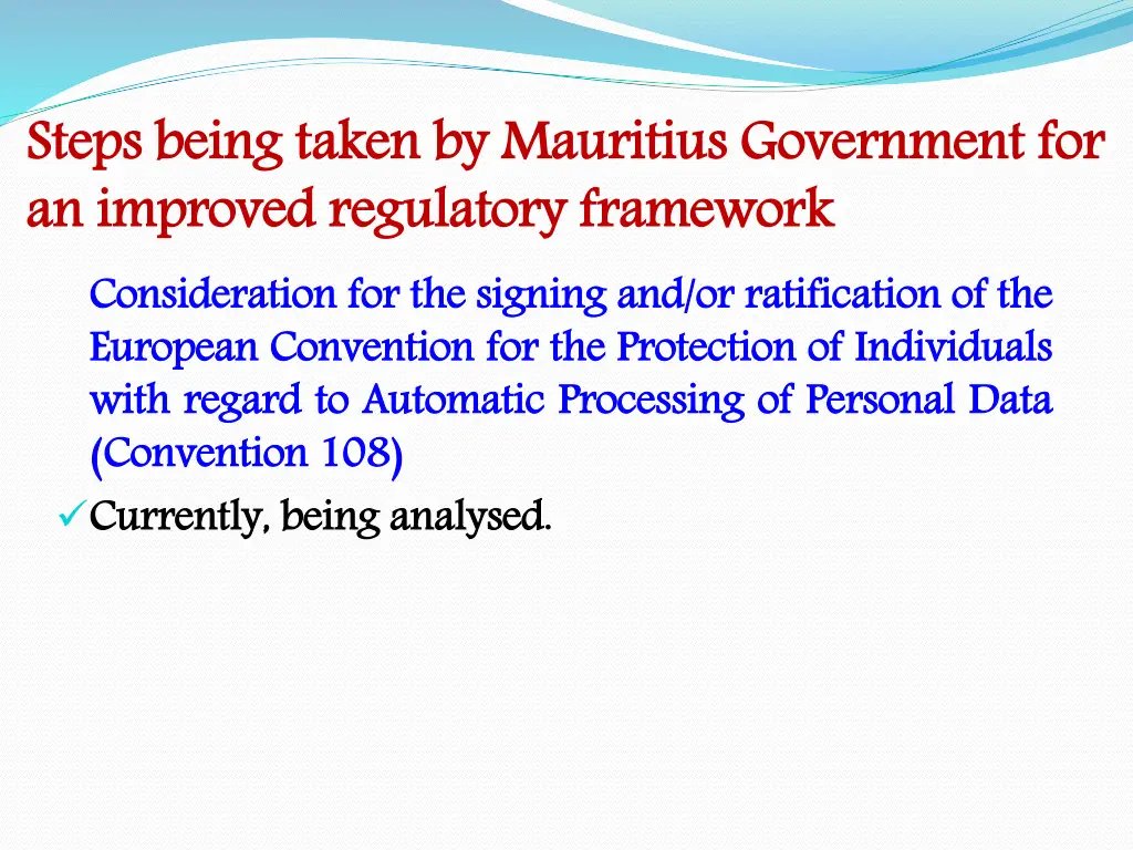 steps being taken by mauritius government