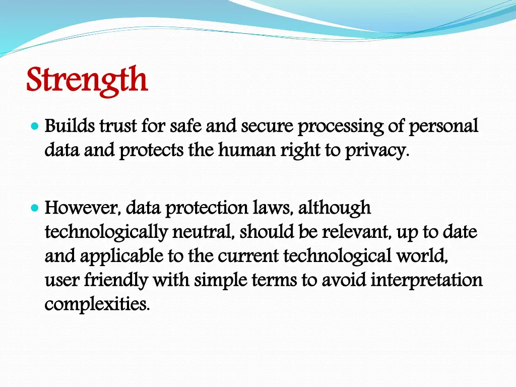 strength builds trust for safe and secure