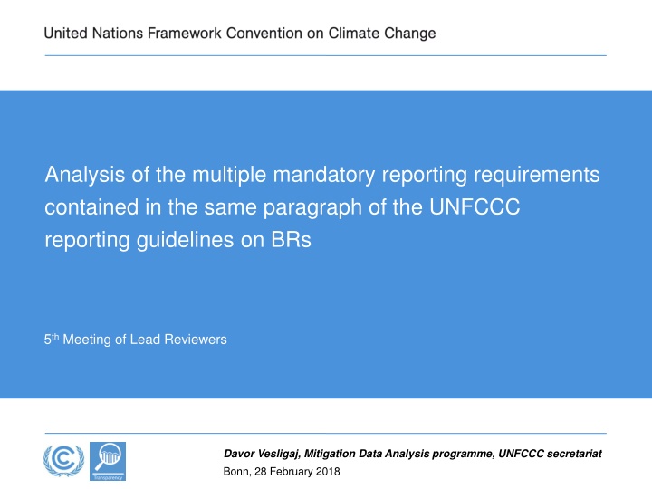 analysis of the multiple mandatory reporting