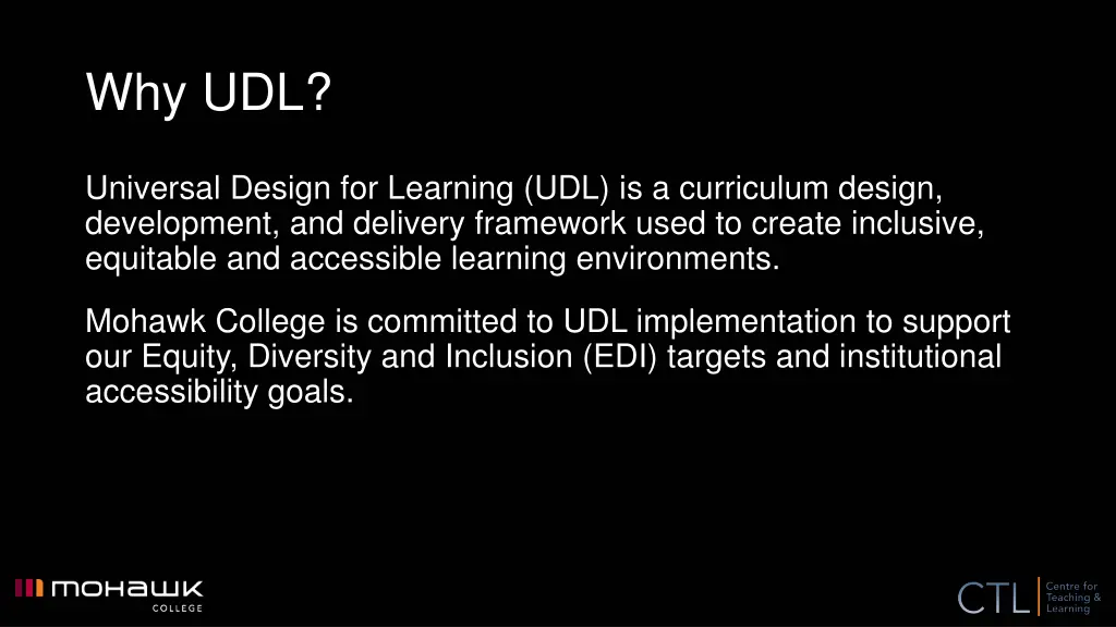 why udl