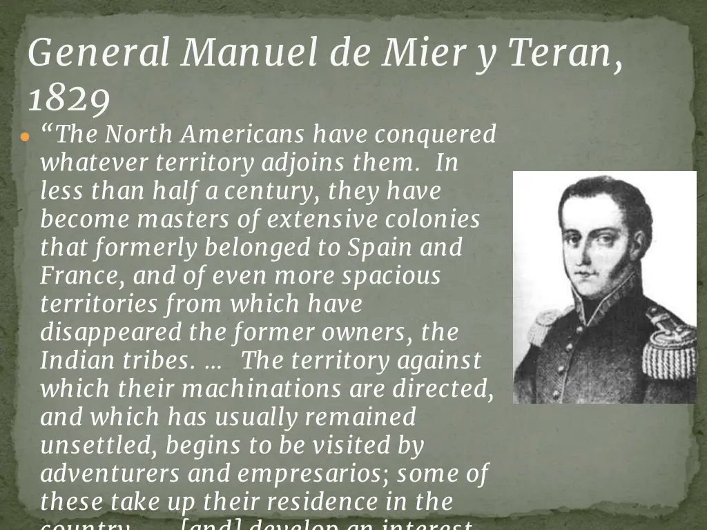 general manuel de mier y teran 1829