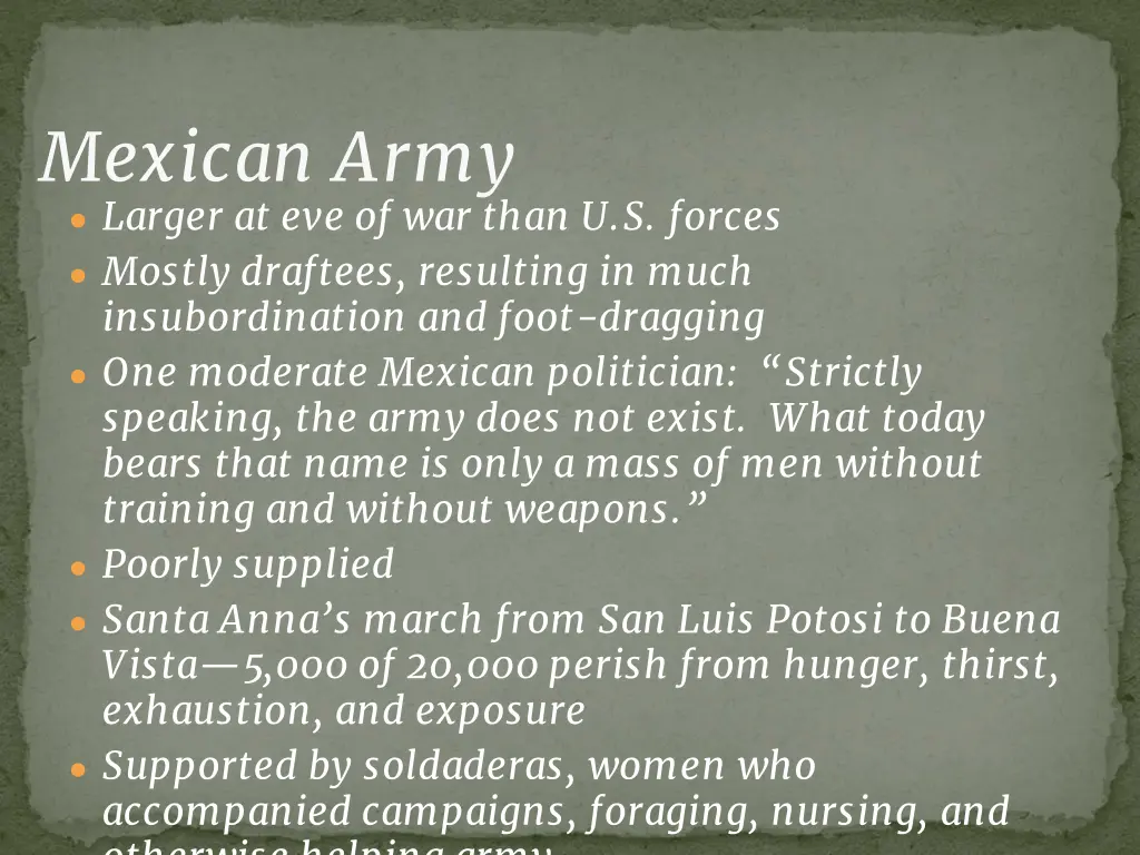 mexican army