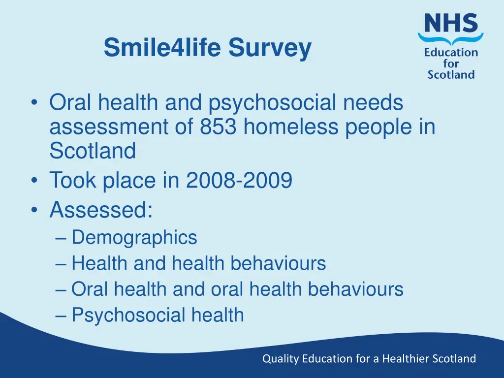 smile4life survey