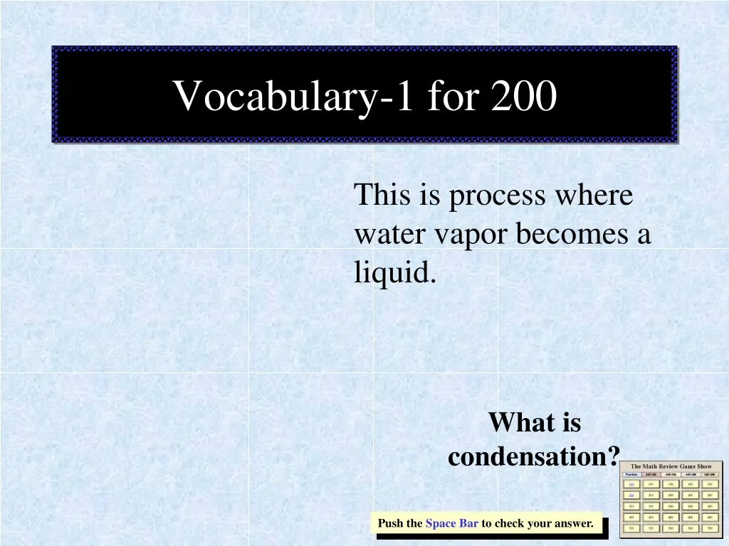 vocabulary 1 for 200