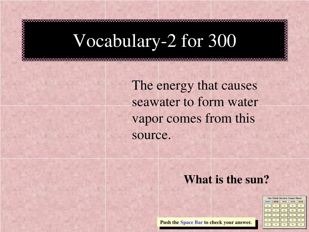 vocabulary 2 for 300