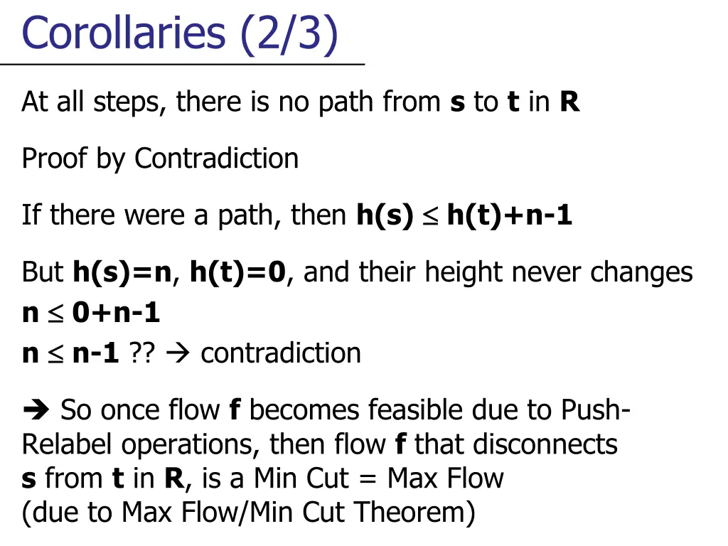 corollaries 2 3