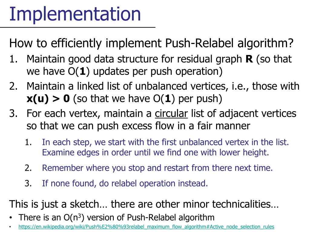 implementation