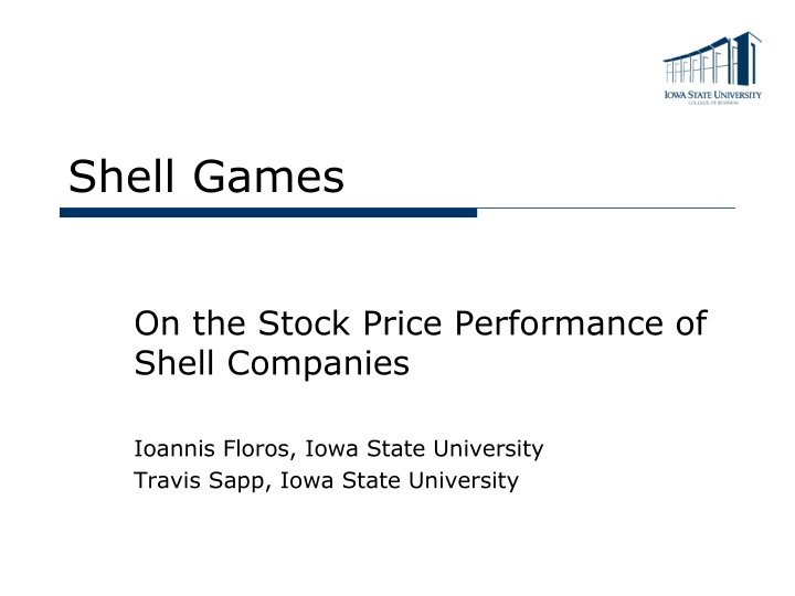 shell games