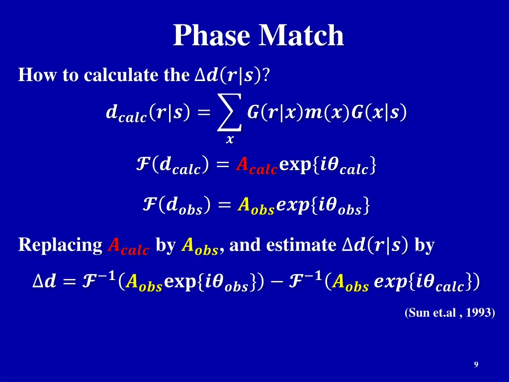 phase match