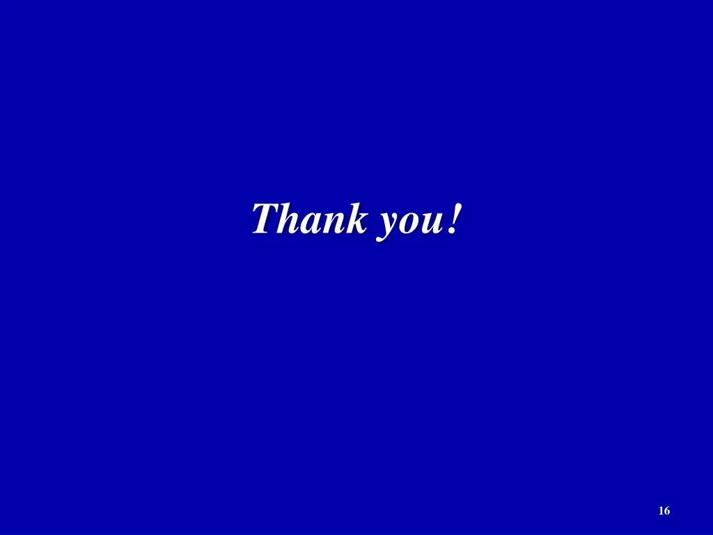 thank you