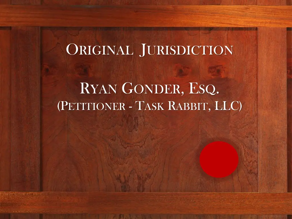 o riginal j urisdiction 9