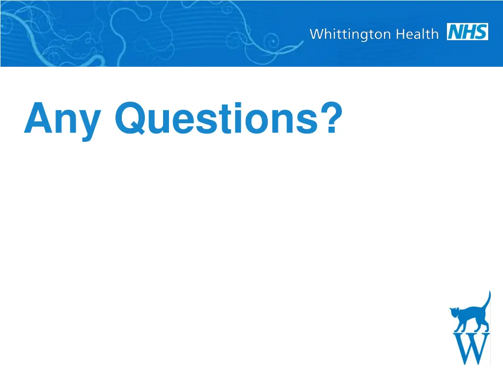 any questions