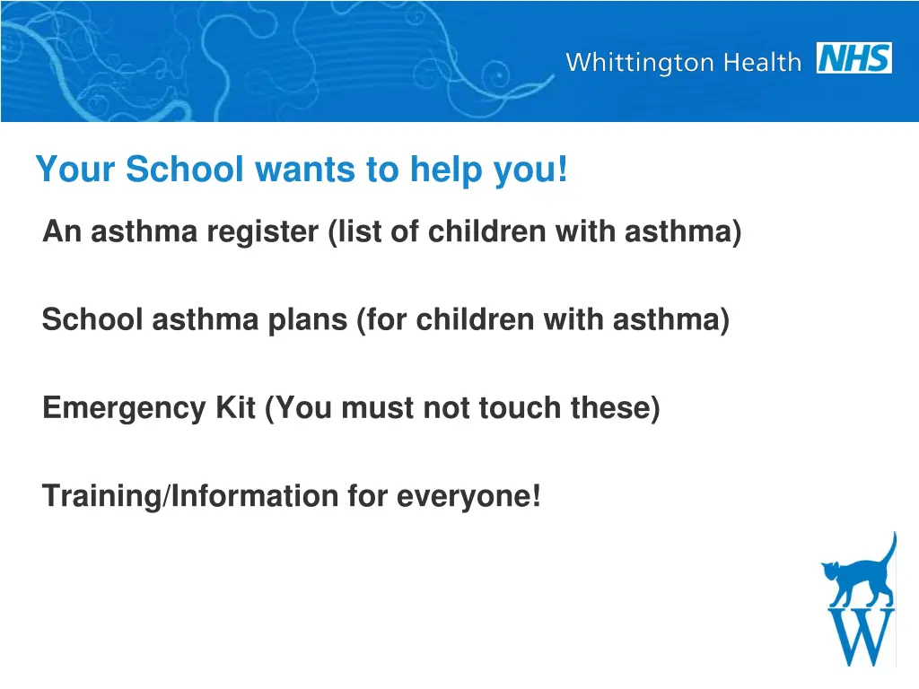 your school wants to help you