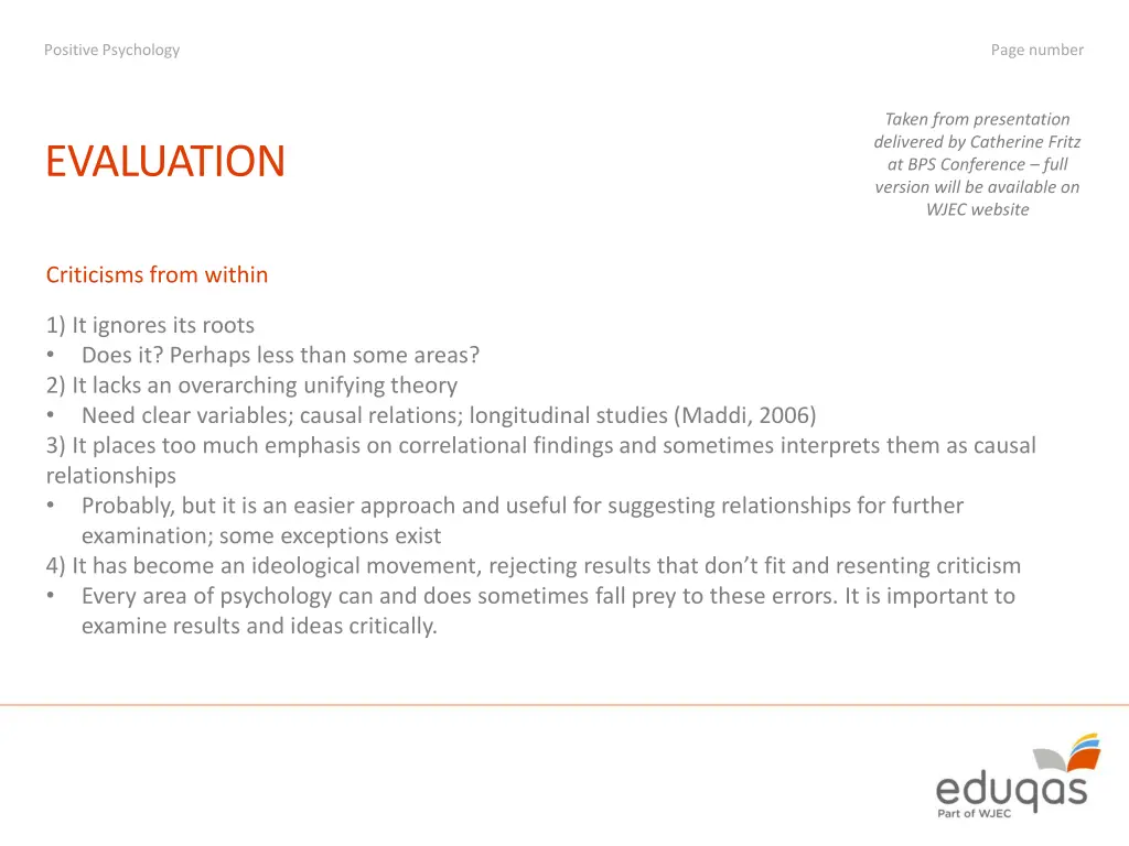 positive psychology 6