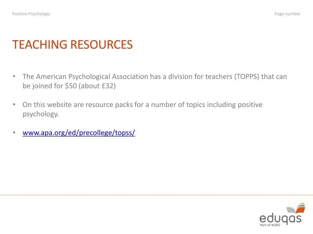 positive psychology 9