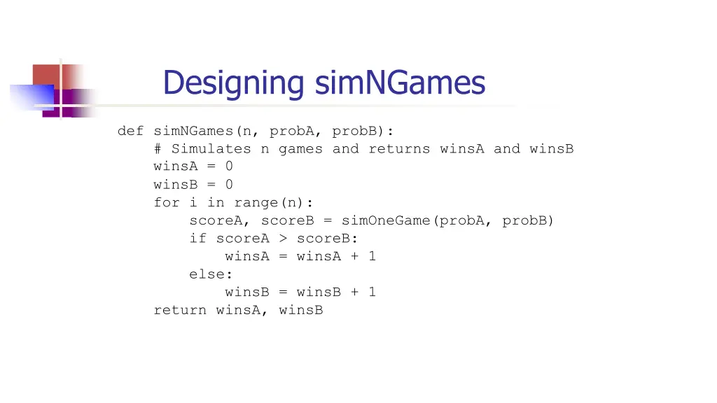 designing simngames 5