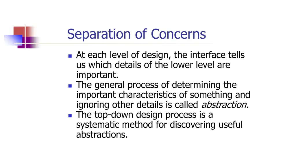 separation of concerns 4