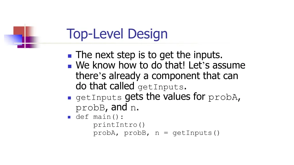 top level design 3